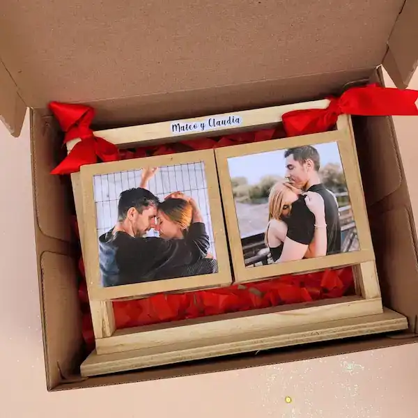 Detalles personalizados - Cubo giratorio doble