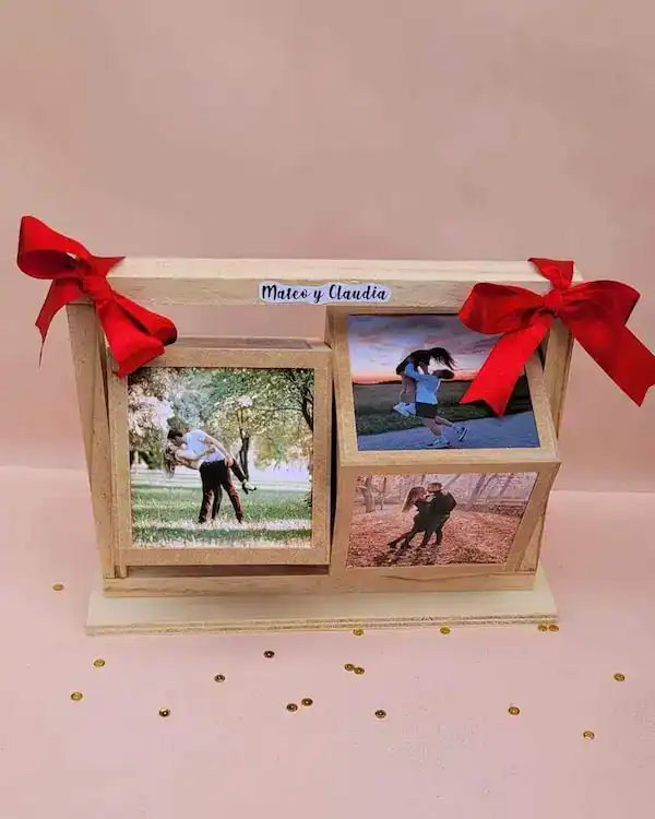 Detalles personalizados - Cubo giratorio doble